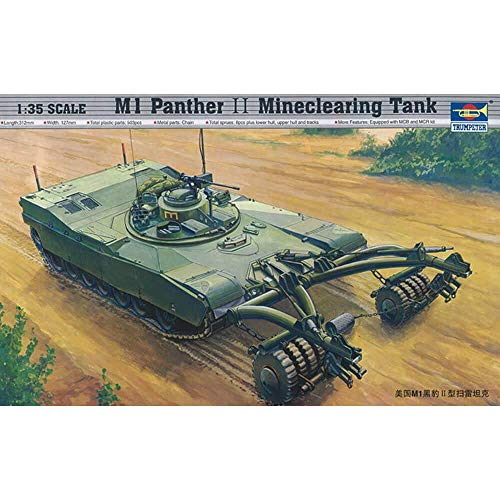 Trumpeter 00346 Modellbausatz M1 Panther II Minenräumer Trumpeter 00346 Modellbausatz M1 Panther II Minenräumer von Trumpeter