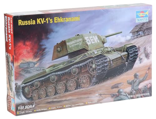 Trumpeter 00357 Modellbausatz Russian KV-1's Ehkranami, Mittel, Verschieden von Trumpeter