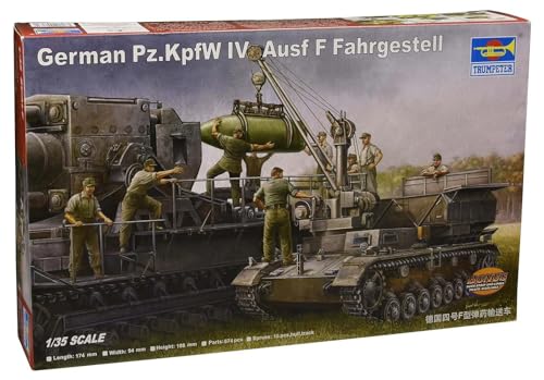 Trumpeter 00363 Modellbausatz German Pz.Kpfw IV Ausf F Fahrgestell von FALLER