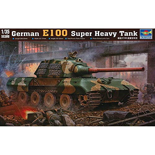 Trumpeter 00384 1:35 - German Entwicklungsfahrzeug E 100 von Trumpeter