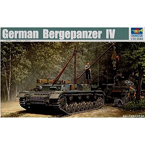 Trumpeter 00389 Modellbausatz German Bergepanzer IV Recovery Vehicle, Weiss/Opulenter Garten Trumpeter 00389 Modellbausatz German Bergepanzer IV Recovery Vehicle, Weiss/Opulenter Garten von Trumpeter