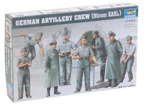 Trumpeter 00409 Modellbausatz Deutsche Artillerie Besatzung für Mörser Karl Trumpeter 00409 Modellbausatz Deutsche Artillerie Besatzung für Mörser Karl von Trumpeter