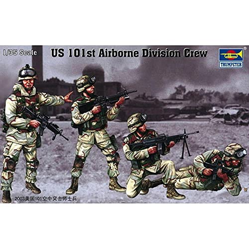 Trumpeter 00410 Modellbausatz US 101st Airborne Division Crew, Verschieden von Trumpeter