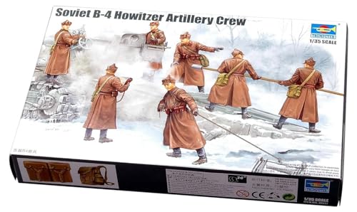 Trumpeter 00427 Modellbausatz Soviet B-4 Artillery Crew Trumpeter 00427 Modellbausatz Soviet B-4 Artillery Crew von Trumpeter