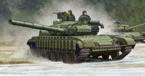 Trumpeter 005522 - 1/35 T64 BV, 1985 Modellbausatz Trumpeter 005522 - 1/35 T64 BV, 1985 Modellbausatz von Trumpeter