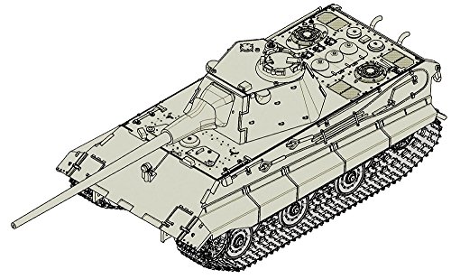 Trumpeter 007123 Deutsch (50-75 Tonnen)/Standardpanzer 1/72 E-50 Panzer, verschieden von Trumpeter