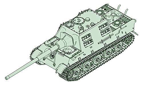 1/72 Jagdtiger mit 128mm pal 44L-61 von Trumpeter