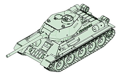 Trumpeter 7167 T-34/85 Plastikmodellbausatz, Farbig Trumpeter 7167 T-34/85 Plastikmodellbausatz, Farbig von Trumpeter