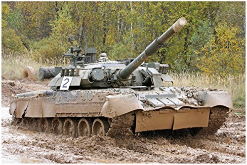 Trumpeter 009525 Russian T-80U MBT Plastikmodellbausatz, Farbig von Trumpeter