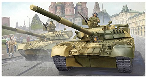 Trumpeter 009527 1/35 T-80UD MBT Tank Plastikmodellbausatz, Modelleisenbahnzubehör, Hobby, Modellbau, Mehrfarbig von Trumpeter