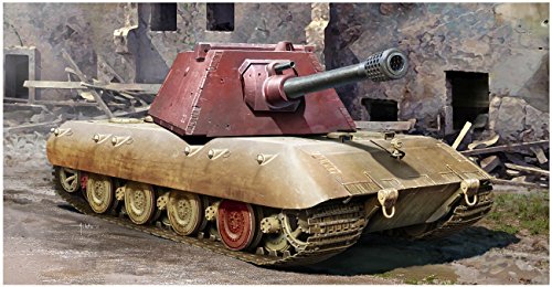 Trumpeter 009543 E-100 Heavy Tank -Krupp Turret Armee Plastikmodellbausatz, Farbig, Einheitsgröße von Trumpeter