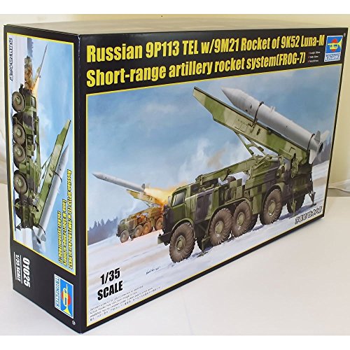 Trumpeter 001025 1/35 9P113 Tel W/9M21 Rakete auf Frog-7, verschieden von Trumpeter