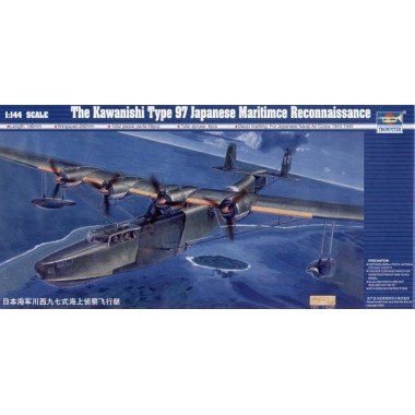 Trumpeter 01322 Modellbausatz Kawanishi H6K5/23 Typ 97 Flugboot von Trumpeter