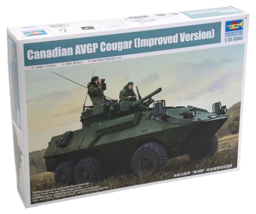Trumpeter 01504 Modellbausatz Canadian Cougar 6x6 AVGP (Improved Vers. Trumpeter 01504 Modellbausatz Canadian Cougar 6x6 AVGP (Improved Vers. von Trumpeter