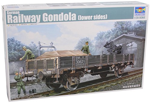 Trumpeter TRU01518 1518 Modellbausatz German Railway Gondola (Lower sides) von Trumpeter