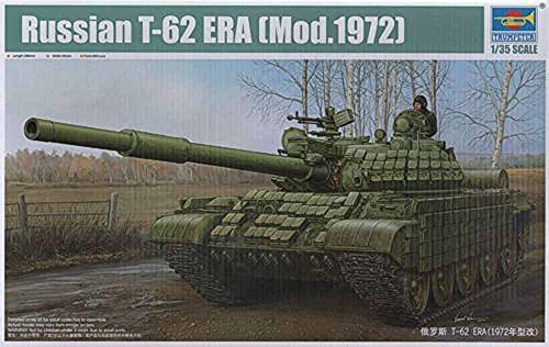 Trumpeter 01556 Modellbausatz Russian T-62 ERA (Mod. 1972) von Trumpeter