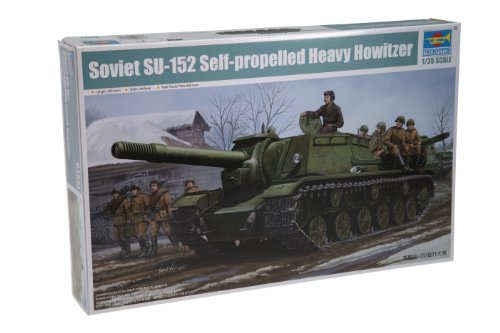 Trumpeter 01571 Modellbausatz Soviet SU-152 Self-propelled Heavy How., Mittel von Trumpeter