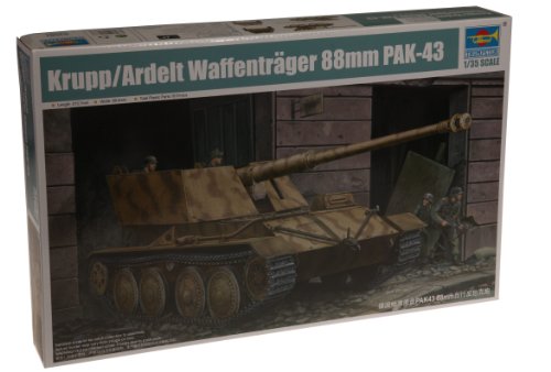 Trumpeter 01587 Modellbausatz Krupp/Ardelt Waffenträger 88mm PAK-43, Verschieden von Trumpeter