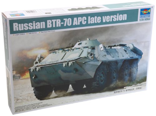 Trumpeter 01591 Modellbausatz Russian BTR-70 APC late version Trumpeter 01591 Modellbausatz Russian BTR-70 APC late version von Trumpeter