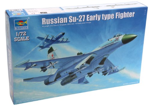 Trumpeter 01661 Modellbausatz Russian Su-27 Early type Fighter, Vario. Trumpeter 01661 Modellbausatz Russian Su-27 Early type Fighter, Vario. von Trumpeter