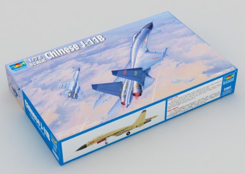 Trumpeter 01662 Modellbausatz Chinese J-11B Fighter von Trumpeter