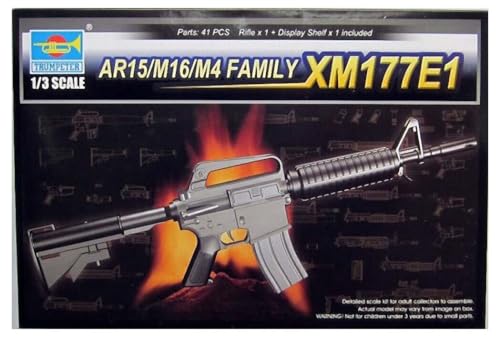 Trumpeter 01902 Modellbausatz AR15/M16/M4 FAMILY-XM177E1 Trumpeter 01902 Modellbausatz AR15/M16/M4 FAMILY-XM177E1 von Trumpeter