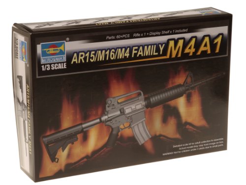 Trumpeter 01908 Modellbausatz AR15/M16/M4 Family-M4A1 Trumpeter 01908 Modellbausatz AR15/M16/M4 Family-M4A1 von Trumpeter