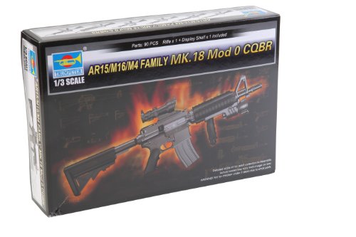 Trumpeter 01914 Modellbausatz AR15/M16/M4 FAMILY-MK.18 Mod o CQBR von Trumpeter