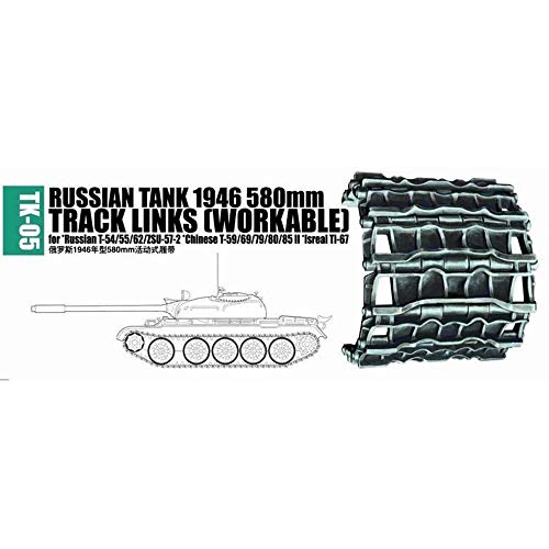 Trumpeter 02035 Modellbausatz Russian tank 1946 580mm for Russian T-54/55/62/ZSU-57-2, Chinese T-59/69/79/80/85II Trumpeter 02035 Modellbausatz Russian tank 1946 580mm for Russian T-54/55/62/ZSU-57-2, Chinese T-59/69/79/80/85II von Trumpeter