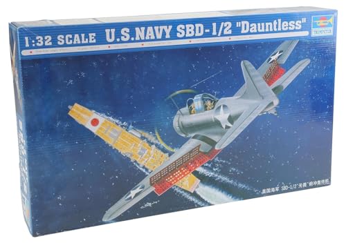 Trumpeter 02241 Modellbausatz SBD-1/2 Dauntless US Navy von Trumpeter