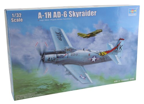 Trumpeter 02253 Modellbausatz A-1H AD-6 Skyraider, Verschieden Trumpeter 02253 Modellbausatz A-1H AD-6 Skyraider, Verschieden von Trumpeter