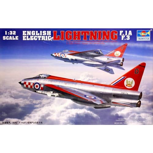 Trumpeter 02280 Modellbausatz Englisch Electric (BAC) Lightning F.1A/F.3 von Faller