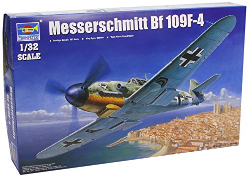 Trumpeter 02292 Modellbausatz Messerschmitt Bf 109F-4 von Trumpeter
