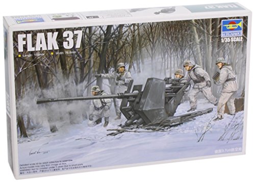 Trumpeter 02310 Modellbausatz FLAK 37 (German 3.7cm anti-aircraft gun) von Trumpeter