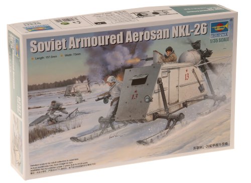 Trumpeter 02321 Modellbausatz Soviet NKL-26 Armoured Aerosan von Trumpeter