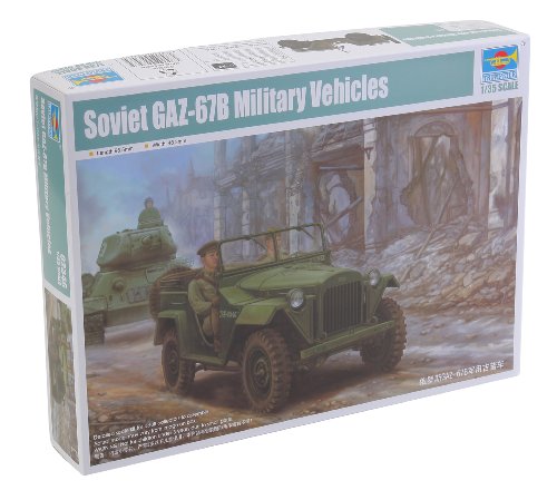 Trumpeter 02346 Modellbausatz Soviet GAZ-67B Military Vehickles Trumpeter 02346 Modellbausatz Soviet GAZ-67B Military Vehickles von Trumpeter