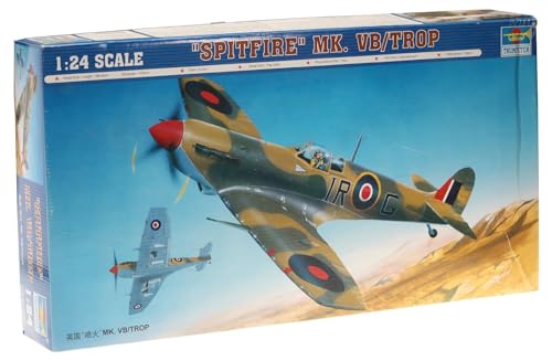 Trumpeter 02412 Modellbausatz Supermarine Spitfire Mk. Vb/Trop Trumpeter 02412 Modellbausatz Supermarine Spitfire Mk. Vb/Trop von Trumpeter