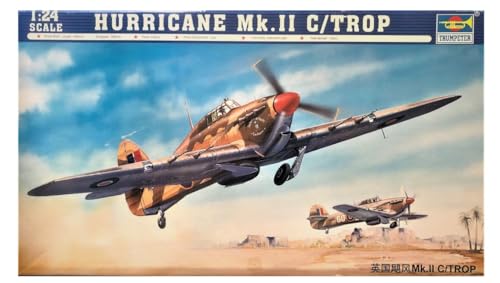 Trumpeter 02416 Modellbausatz Hurricane MK.II C/TROP Trumpeter 02416 Modellbausatz Hurricane MK.II C/TROP von Trumpeter