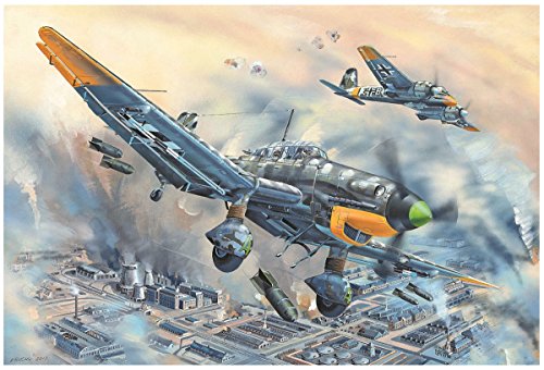 Trumpeter 002424 Junkers Ju-87D-5 Stuka Plastikmodellbausatz, Farbig von Trumpeter