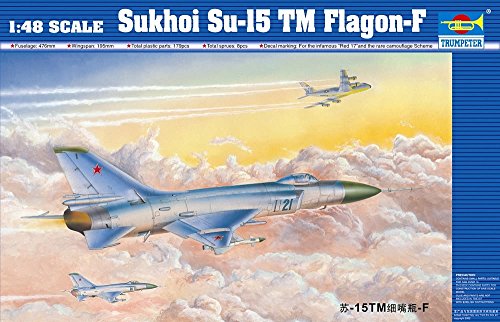 Trumpeter 02811 Modellbausatz Sukhoi Su-15 TM Flagon F von Trumpeter