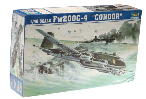 Trumpeter 02814 Modellbausatz Focke-Wulf Fw 200 C-4 Condor von Trumpeter