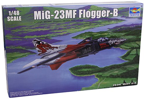 Trumpeter 02854 Modellbausatz Russian MIG-23MF Flogger-B von Trumpeter