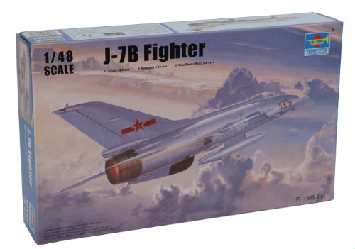 Trumpeter 02860 Modellbausatz J-7B Fighter von Trumpeter