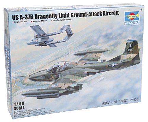 Trumpeter 02889 - Modellbausatz US A-37B Dragonfly Light Ground-Attack von Trumpeter