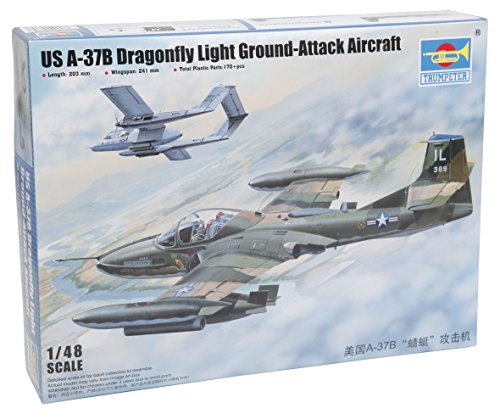 Trumpeter 02889 - Modellbausatz US A-37B Dragonfly Light Ground-Attack Trumpeter 02889 - Modellbausatz US A-37B Dragonfly Light Ground-Attack von Trumpeter