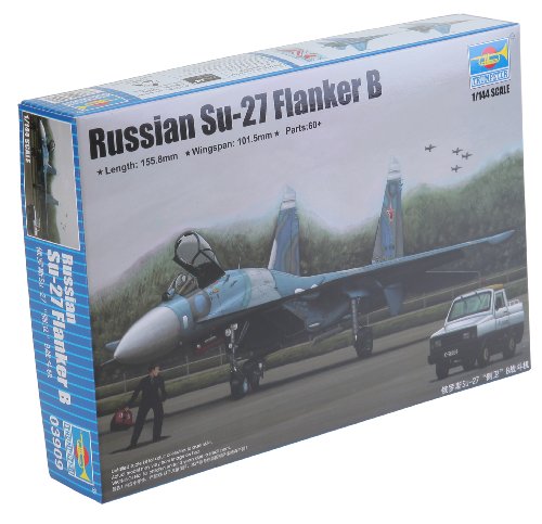 Trumpeter 03909 Modellbausatz Russian SU-27 Flanker B Mittel von Trumpeter
