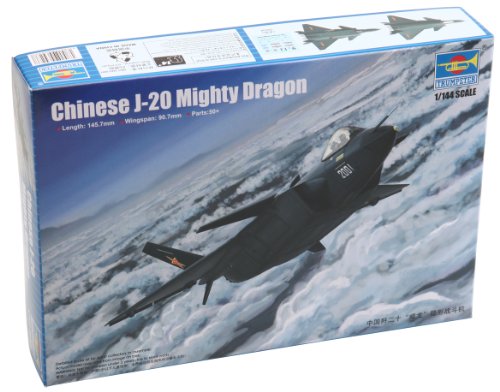 Trumpeter 03923 Modellbausatz Chinese J-20 Mighty Dragon von Trumpeter