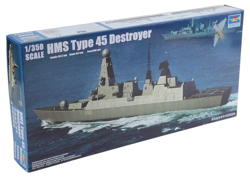 Trumpeter 04550 Modellbausatz HMS Type 45 Destroyer, Vario. von Trumpeter