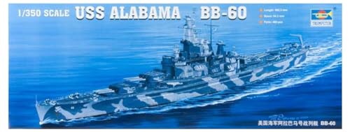 Trumpeter TRU05307 5307 Modellbausatz USS Alabama BB-60 Trumpeter TRU05307 5307 Modellbausatz USS Alabama BB-60 von Trumpeter