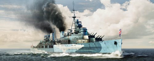 Trumpeter 05334 - Modellbausatz HMS Belfast 1942 von Trumpeter